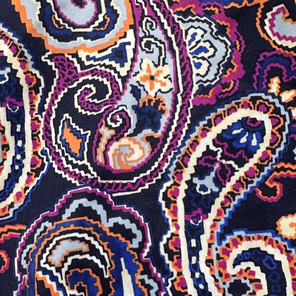 Lands' End Multi-Colored Paisley Tankini Top - Picture 5 of 7